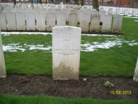 Cite Bonjean Military Cemetery, Armentieres, France